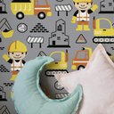 Ver imagem 1 de Papel de Parede Infantil Carrinhos Mod 55-60x300cm