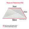 Kit 108 Placas Painel Trapézio Fachada Decoração Forro Teto Revestimento 50cmx23cm Parede 3d Pvc - 2