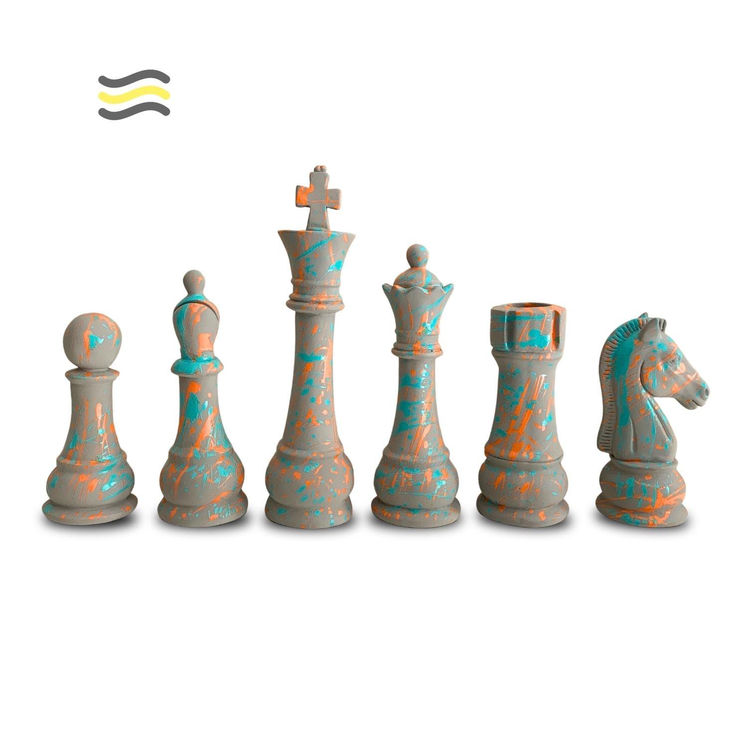Jogos de mesa de xadrez profissional de 30*30cm com caixa de madeira