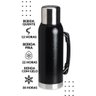 garrafa térmica 1 litro adventure estilo stanley:Preto - 10