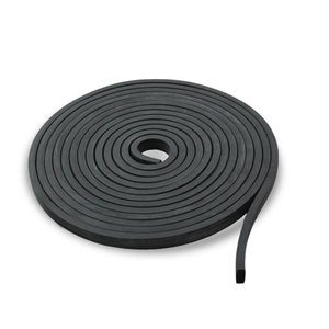 Perfil Borracha Esponjosa Vedação 12,5x10mm - 5m Menco