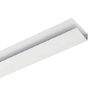 Ver imagem 3 de Kit/6 Acabamento Perfil U Rodaforro de Pvc 1 Metro Branco