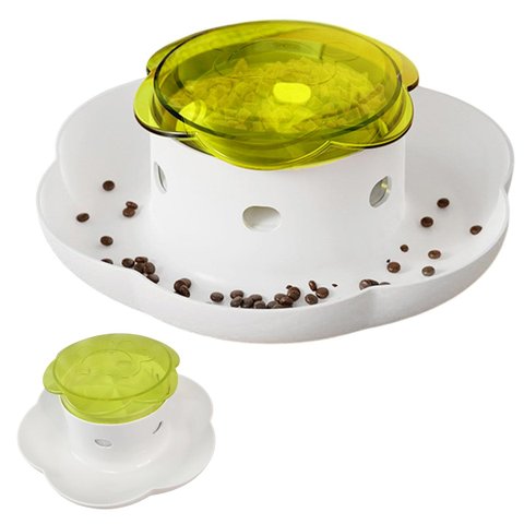 Comedouro Cao Pet Cachorro Gato Animal de Estimaçao Brinquedo Interativo Petisco Raçao Comida Treina