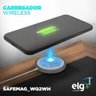 Carregador Magnético Sem Fio WQ2WH Branco ELG - 5
