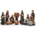 Ver imagem 1 de Decoração Enfeite Natal Resina Presépio 11 Peças Natalino 24