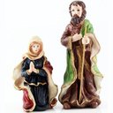 Ver imagem 3 de Decoração Enfeite Natal Resina Presépio 11 Peças Natalino 24