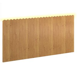 Quarto de Bebê Unique 4 Portas com Cômoda Sapateira e Painel Farm com Led Branco Soft Eco Wood - Mat - 8