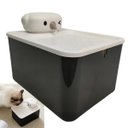 Ver imagem 1 de Bebedouro Fonte de Agua Gato Pet Cao Felino Cachorro Animal de Estimaçao 2 Modos Sensor de Presença