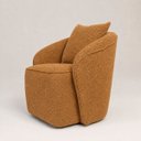 Ver imagem 4 de Poltrona Decorativa Orbe Bouclê Moscow Design Orgânico Moderno