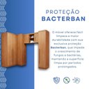Ver imagem 6 de Guarda-Roupa Modulado 4 Peças 6 Portas 3 Gavetas Texas Marrom/Cinamomo