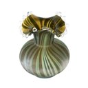 Ver imagem 3 de Vaso de Flores Plantas Decorativo Verde em Vidro - 22x17x17cm