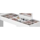 Ver mais imagens de Escrivaninha Mesa Escritório Penteadeira de Canto com Espelho Star 1 Porta 136cm Branca