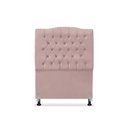 Ver imagem 2 de Cabeceira de Cama Box Solteiro 90 Cm Dunas - Veludo Rose.