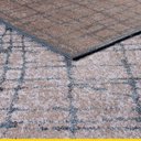 Ver imagem 4 de Tapete para Sala Retangular Classic Maldivas 200 X 150 Cm Veludo Cinza Escuro Azul - Clicklar