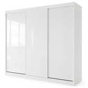 Ver imagem 2 de Guarda Roupa Casal Texas Light 205,9cm 3 Portas 4 Gavetas Branco