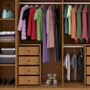 Ver imagem 6 de Guarda Roupa Tcil Sevilla Casal com Pes 6 Portas 8 Gavetas