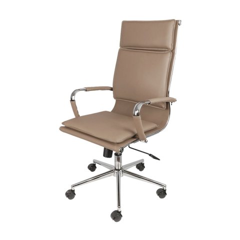Cadeira Office Soft Alta - Caramelo