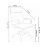 Cadeira Office Soft Alta - Caramelo - 7