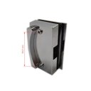 Ver imagem 4 de 3534 - Contra fechadura para fechadura 3530 para porta de correr de vidro temperado blindex v/v - Cr