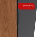 Ver imagem 6 de Roupeiro de Canto 1 Porta de Madeira Modulado Flex Kappesberg