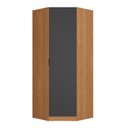 Ver imagem 1 de Roupeiro de Canto 1 Porta de Madeira Modulado Flex Kappesberg