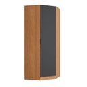 Ver imagem 2 de Roupeiro de Canto 1 Porta de Madeira Modulado Flex Kappesberg