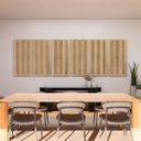 Ver imagem 2 de Painel Acústico Absorvedor Decorativo 120x60 Skal 10 Maestra Acústica:carvalho