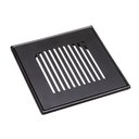 Ver imagem 1 de Grelha C/ Base Invinox 15 X15 Listras Black Matte 5006/1.bm.c