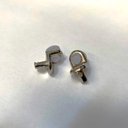 Ver imagem 3 de Suporte De Prateleira De Vidro Com Ventosa e Pino Fixador Niquelado (Kit com 50 Unidades)