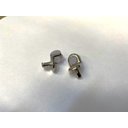Ver mais imagens de Suporte De Prateleira De Vidro Com Ventosa e Pino Fixador Niquelado (Kit com 50 Unidades)