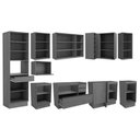 Ver imagem 5 de Cozinha Modulada Kappesberg Maxxi 14 Peças (4aéreos+4balcões+1torrequente+5complementos) C14p48