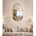 Ver imagem 5 de Espelho Banheiro Inteligente Touch Led 3 Cores + Desembacador 80x50 Cm