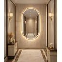 Ver mais imagens de Espelho Banheiro Inteligente Touch Led 3 Cores + Desembacador 80x50 Cm