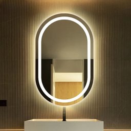Espelho Led 4mm Banheiro Dual Touch C/ Desembaçador 80x50 Cm - 4