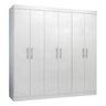 Guarda-Roupa Casal 6 Portas 2 Gavetas Holanda Maxel - 3