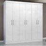 Guarda-Roupa Casal 6 Portas 2 Gavetas Holanda Maxel - 1