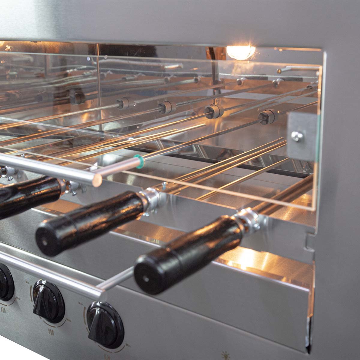 Churrasqueira para Apartamento a Gás GLP Embutir 48 x 77 cm Inox ...