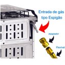 Ver imagem 5 de mangueira metálica inox para fogão engate rápido 3 metros