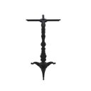 Ver imagem 1 de Mesa Bistrô Alta Veroninha em Alumínio Fundido Preto 105cm