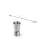 Kit Colher Bailarina em Inox Attuale + Dosador de Bebidas Duplo 20ml e 40 Ml Inox Attuale Inox - 1