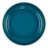 Prato Raso Le Creuset Redondo 27Cm - Azul Deep Teal - 1