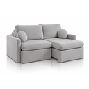 Ver imagem 1 de Sofá Oslo Retrátil e Reclinável com Molas Ensacadas, Pillow Top 18cm e Função Cama:Veludo Cinza/1.80