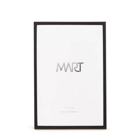 Porta-retratos Minimalista Preto em Metal - 10x15