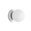 Ver imagem 1 de Arandela Luminária Lunar Globo 12 Cm Moderno Prata 005