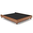 Ver imagem 2 de Cama King Base Box 195cm Many P02 Sintético Caramelo - Mpozenato