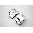 Ver imagem 2 de Bate Fecha em Polimero V/V cor Cromado