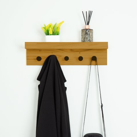 Prateleira Cabide 5 Pinos