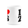 Caneca I Love Zs - I Love Zona Sul - 325ml - 3