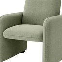 Ver imagem 5 de Poltrona Roma Decorativa Bouclê para Sala Matrix Cor:bouclê Verde