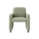 Ver imagem 1 de Poltrona Roma Decorativa Bouclê para Sala Matrix Cor:bouclê Verde